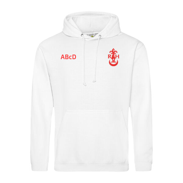 Regent House Leavers Hoodie - Arctic White Thumbnail